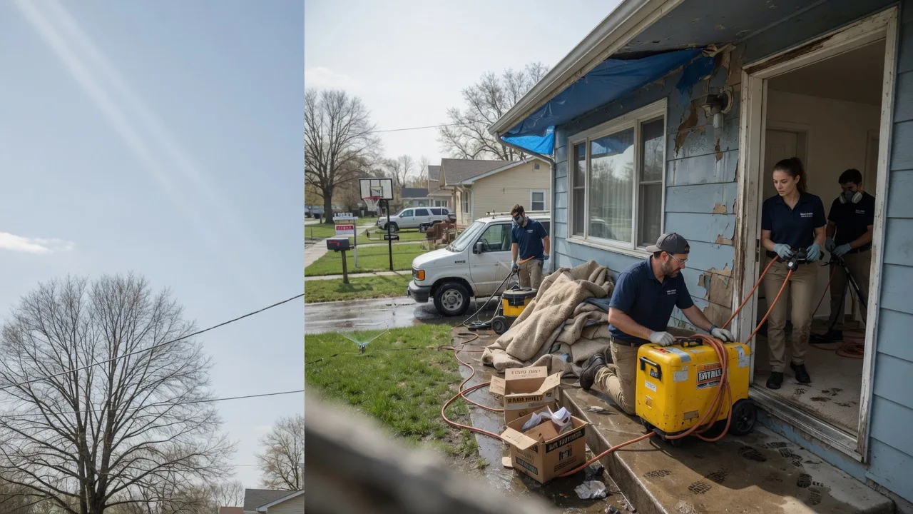 Basement Flood Cleanup in Wild Horse, CO near me